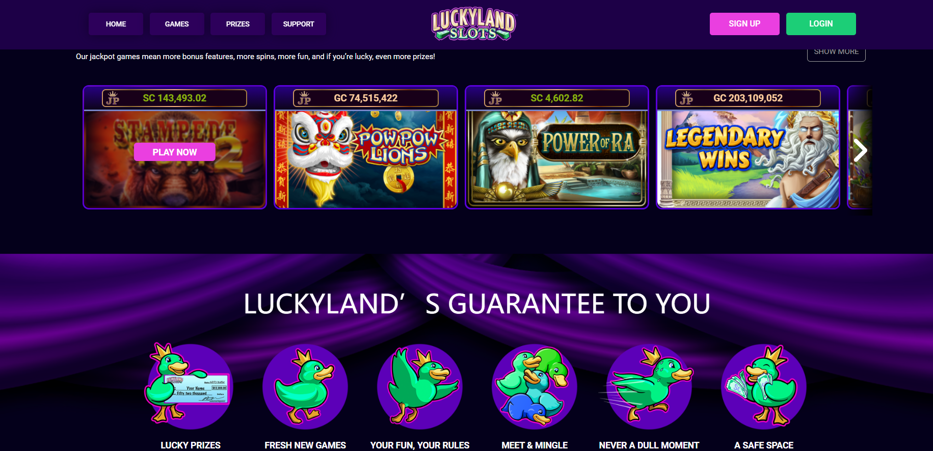 How to register on Luckyland 
